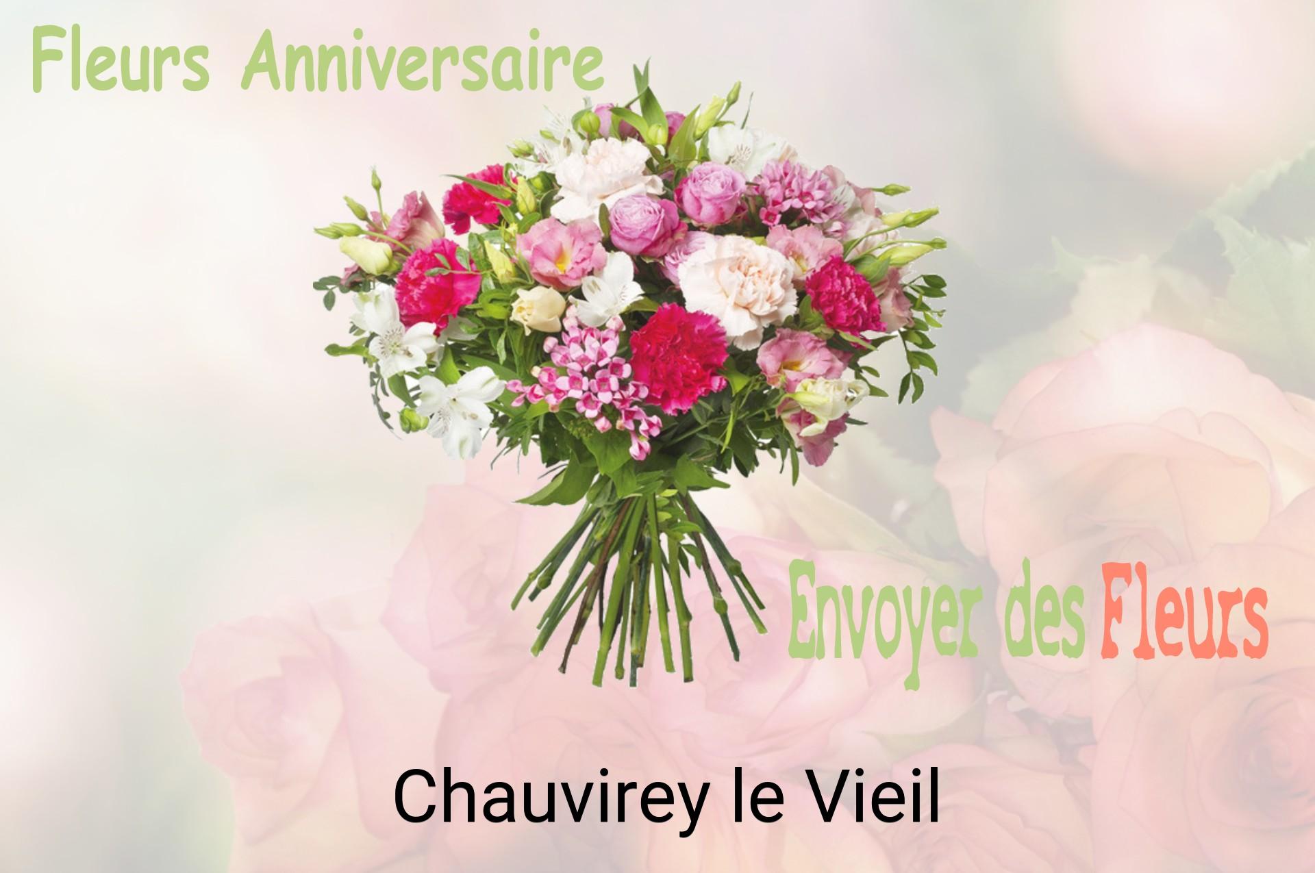 Bouquet de fleurs d’anniversaire livré à Chauvirey-le-Vieil